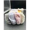Image 3 : Lazypants Non-Slip Cozy Socks, 4 Pairs, Size Women's 5-10