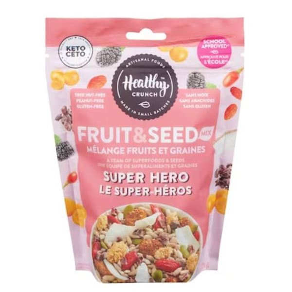 Healthy Crunch Super Hero Fruit & Seed Mix 6 x 225g