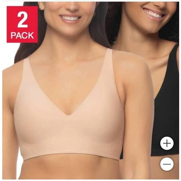 Buffalo David Bitton 2-Pack Wire-Free Bras (S/P)