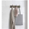 Image 1 : Amazon Basics Wall Mounted Coat Rack, 3 Modern Hooks, Espresso