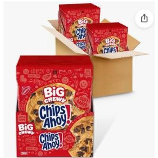 Christie Big Chips Ahoy! Chewy, 497g Cookie Pack