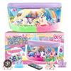 Image 1 : Unicorn Magic Sand Light-Up Box DIY Scene with Remote Control