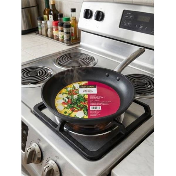 Co-op Gold Frying Pan, Induction Ready, 12 Inch