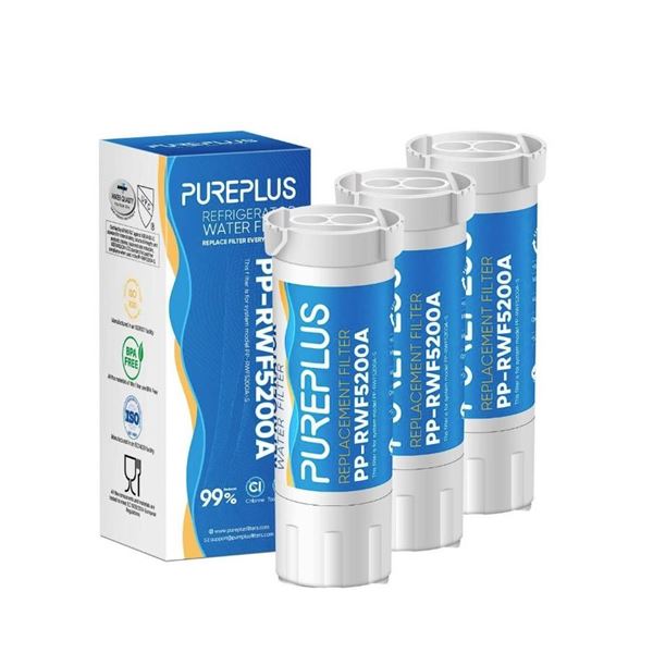PurePlus Refrigerator Water Filter PP-RWF4200A Set of 3