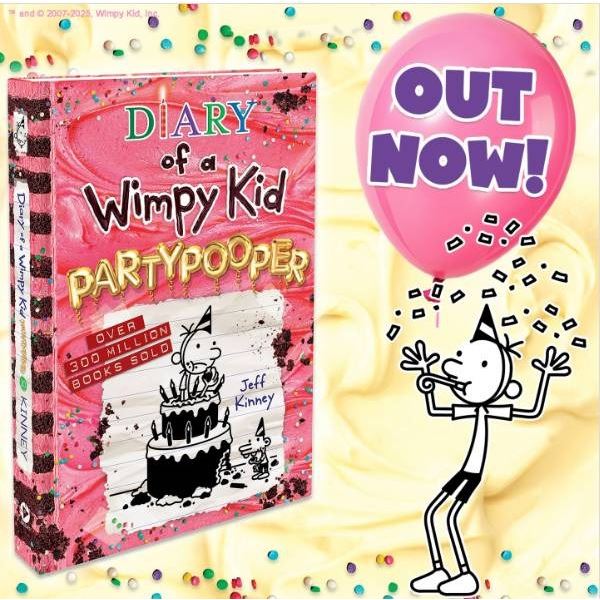 Diary Of A Wimpy Kid: Partypooper by Jeff Kinney