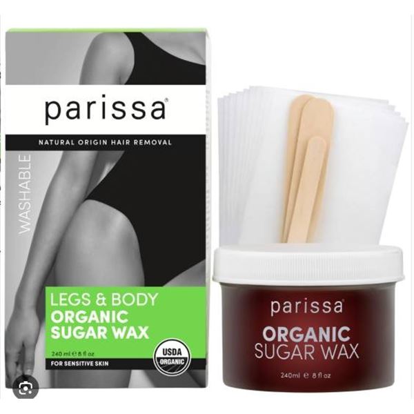 Parissa Organic Sugar Wax for Body, Legs, and Arms, 140g