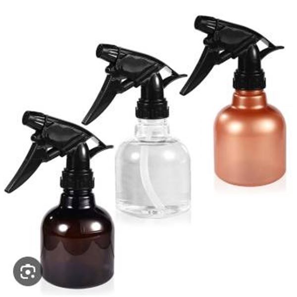 Lot of 3 - Spray Bottle Small 8.5 oz Empty Mist Spray Bottles for Hair Plant Mister¬†
