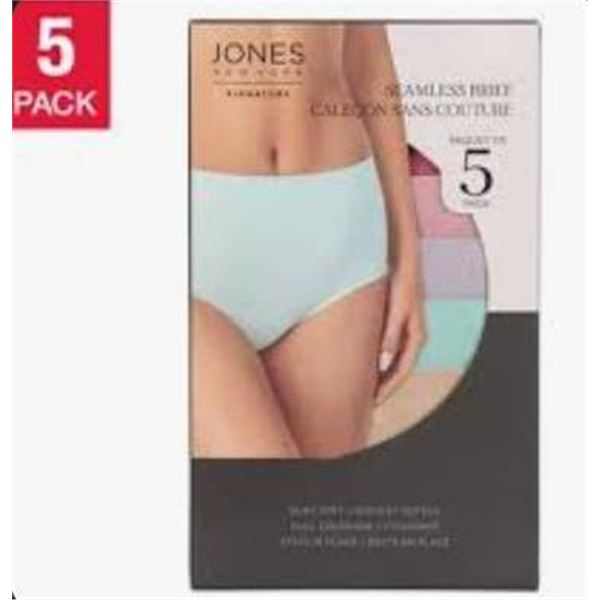 Jones New York Signature Seamless Brief 5-Pack XXL/TTG