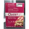 Image 2 : Quest Protein Bar White Chocolate Raspberry 12 x 60 g