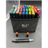 Image 4 : Touch 80pcs Dual-Tip Alcohol-Based Marker Set