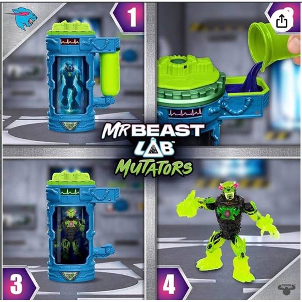 MrBeast Lab Hyper Fusion Mutators, Experiment & Create The AtomicÂ