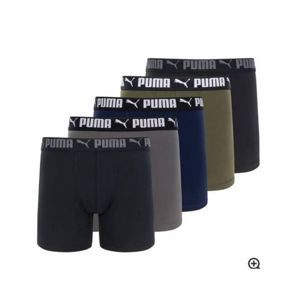 Puma 5-Pack Boxer Briefs Performance Drycell (Size SP)