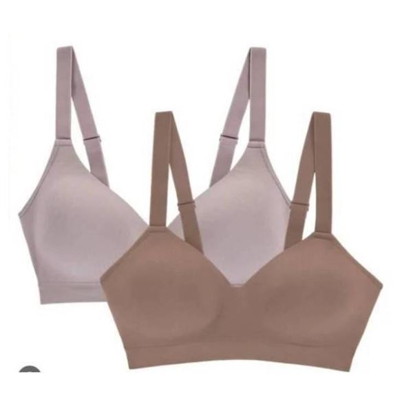 Jones New York Signature Smooth Comfort Bra, 2 Pack, S/P