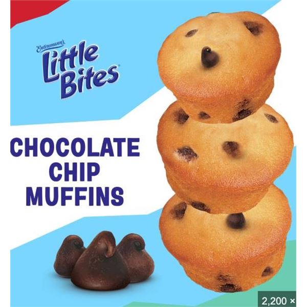 Entenmann's Little Bites Chocolate Chip Muffins 20-Pack, 936g