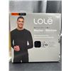 Image 2 : Lole Men's Merino Wool Baselayer Top, XXL, Black