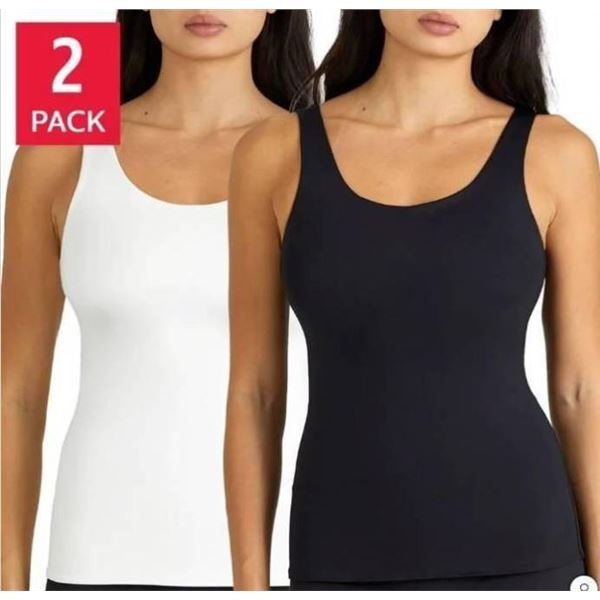 2 Pack Frank And Oak Womenâ€š Smoothing Contour Tank,Â Size Small