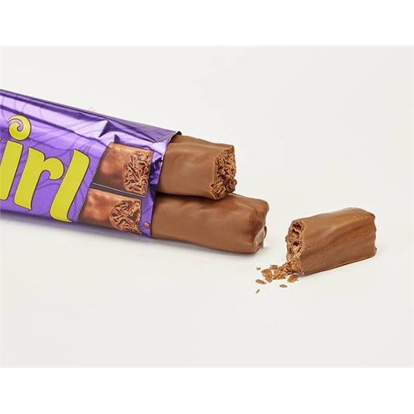 19 Cadbury Twirl Chocolate Bars 43g Each
