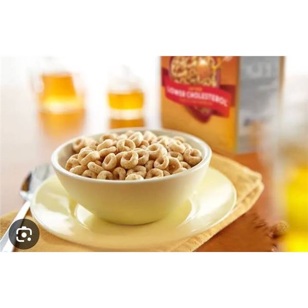 Lot of Three General Mills Honey Nut Cheerios Cereal, 292 g Per Unit