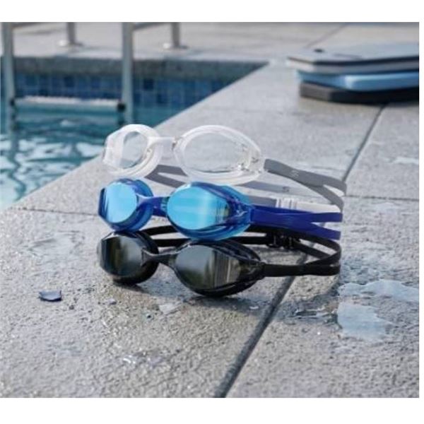 TYR Junior Swim Goggles 3-Pack for Age 10+