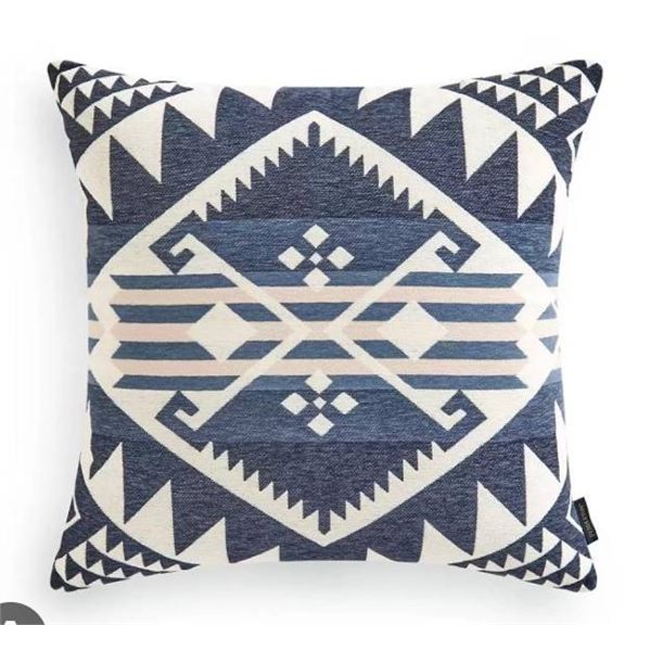 Pendleton Westward Journey Pillow, Navy Design
