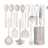 Image 1 : Silicone Cooking Utensils with Heat Resistance and BPA-Free Material