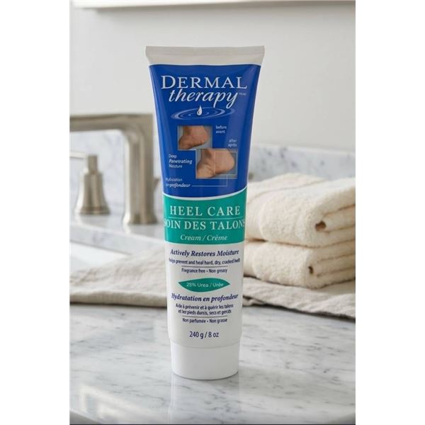 Dermal Therapy Heel Care Cream, 240g, 8oz Tube