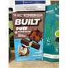 Image 3 : 3 Protein and Performance Bars: RXBAR, Built, MetaBar