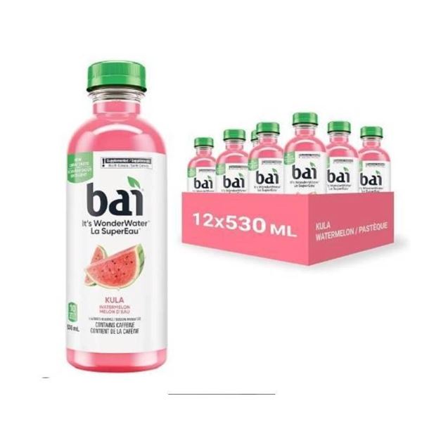 Bai Beverage Assortment, 12 x 530 mL Bottles
