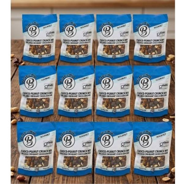 Choco-Peanut Crunch Mix, Bag with 12 x 106g Capacity