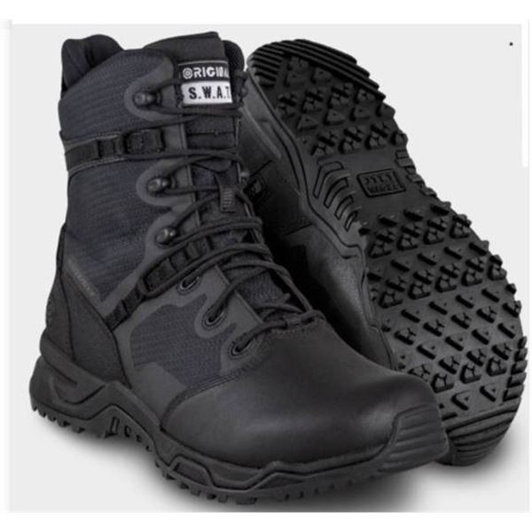 Original S.W.A.T. Alpha Fury 8 Tactical Boots, Size 7.5