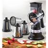 Image 1 : MIU Rotary Food Grater With 5 Interchangeable Drum Blades