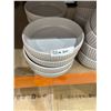 Image 3 : 32-Piece Ceramic Dinnerware Set With Ribbed Design
