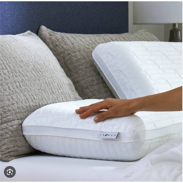 Lot of 2 - La-Z-Boy Pillow With Mesh Sides and Quilted Surface