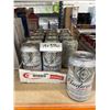 Image 2 : 19 Budweiser Zero Cans, 355ml Each