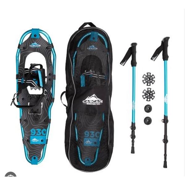 Mountain Profile Snowshoes with Storage Bag