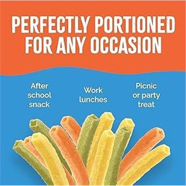 Garden Veggie Straws Original flavor multipack containing 18Xf 28.4g
