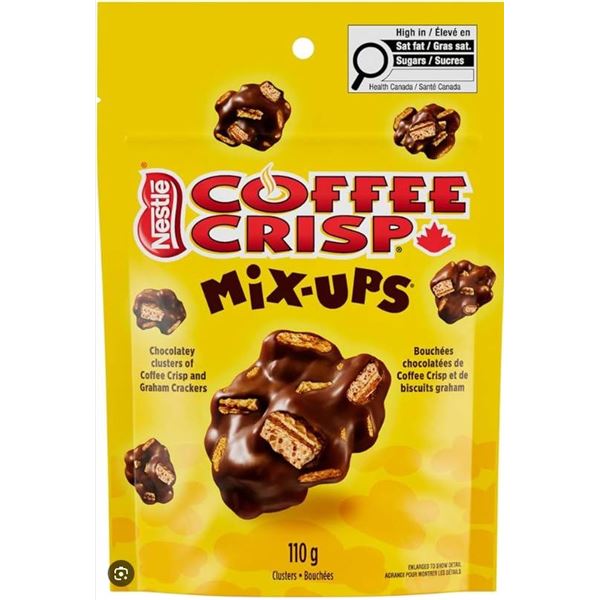 Nestle Coffee Crisp Mix-Ups Clusters, 12 x 110 g, Model G12580095