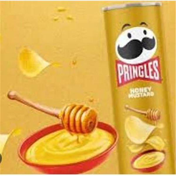 Pringles Honey Mustard 156g, Lot of 14 Cans