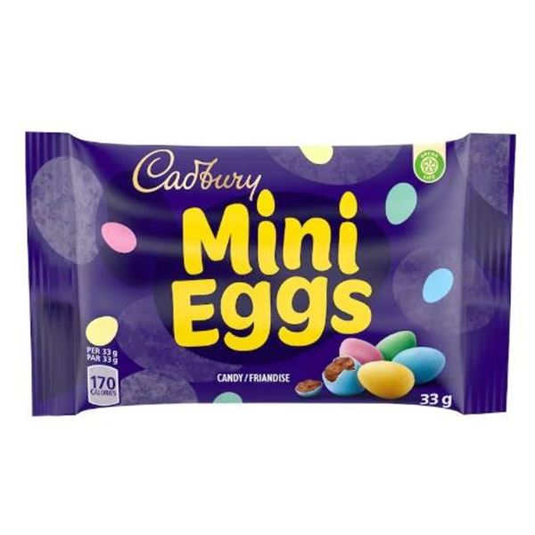 Cadbury Mini Eggs 48 x 33 g Candy Sachets