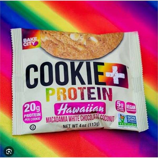 Cookie+ Protein Hawaiian Macadamia White Chocolate 12-Count
