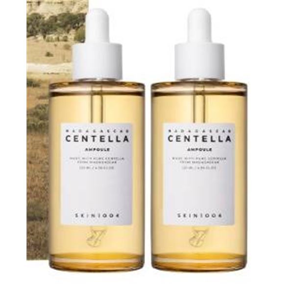 Madagascar Centella Ampoule Set with Two Bottles, Made in Korea