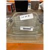 Image 2 : 16 Transparent Glass Food Storage Containers with Lids
