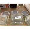 Image 3 : 16 Transparent Glass Food Storage Containers with Lids