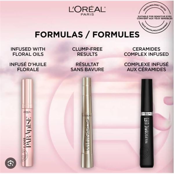 Loreal Paris Mascara Set with Four Assorted Variants