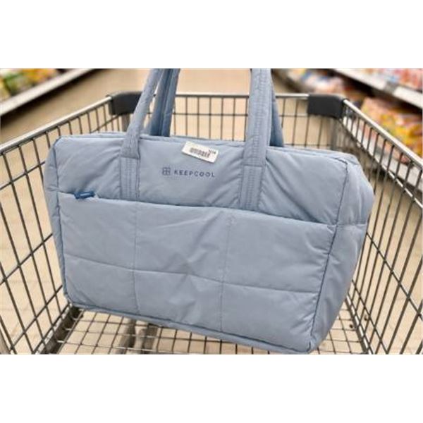 Keepcool Insulated Tote Bag with Quilted Design