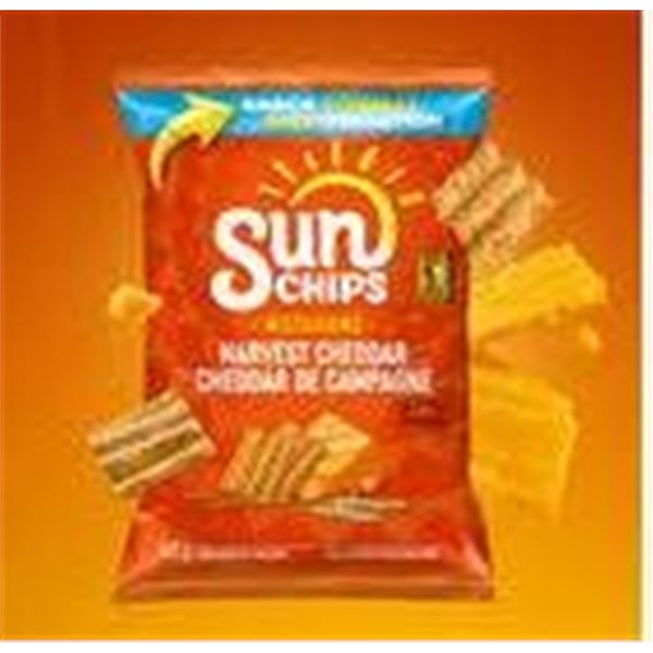 Frito-Lay SunChips Multigrain Harvest Cheddar Snack Size Bags (32 Count)