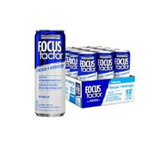 Focus Factor Focus + Energy Cans 12 x 355ml