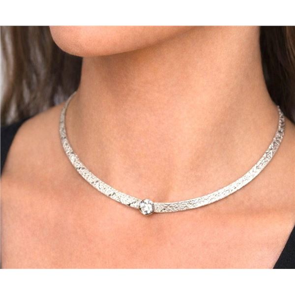 $150, SILVER(5.2g),  CHAIN 17", retail value $150