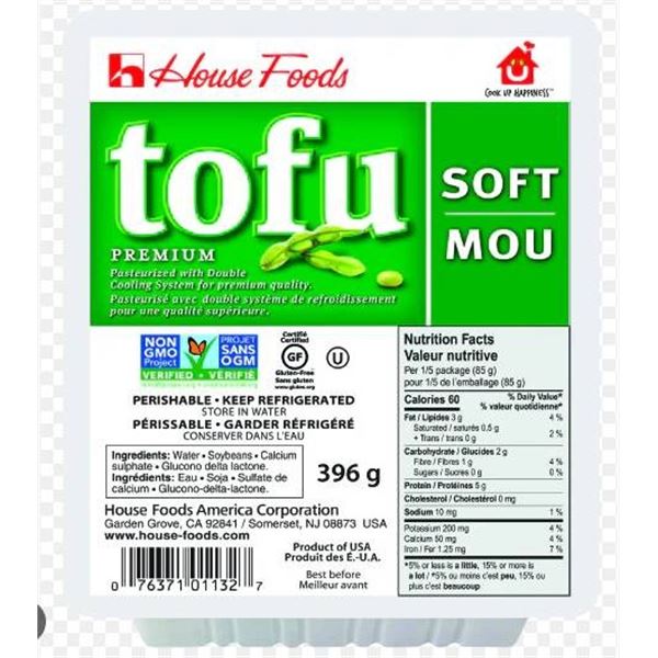 House Foods Tofu Soft Premium 396g