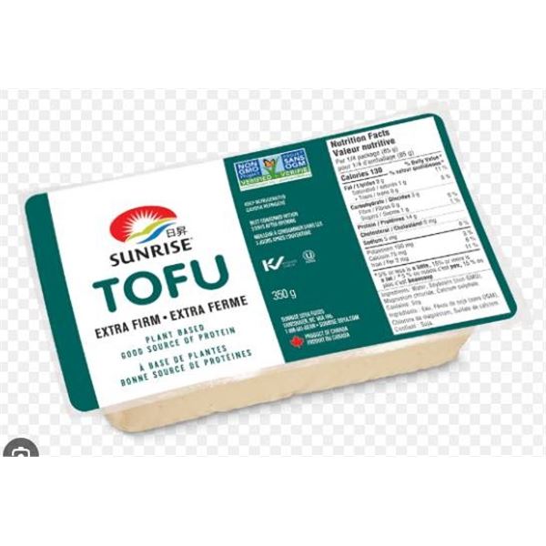 Sunrise Extra Firm Tofu 12x350g